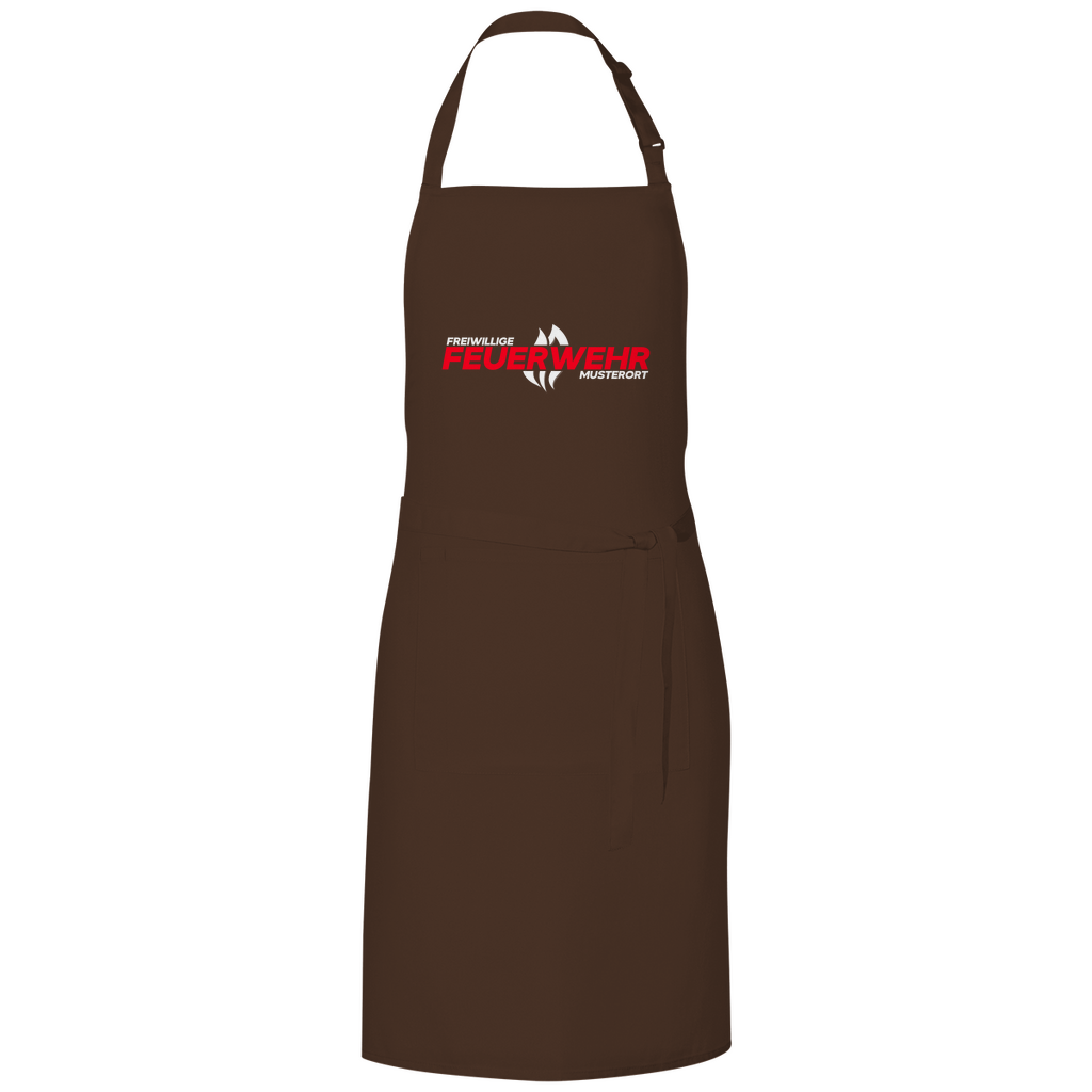 Grillschürze - Flamme Freiwillige Feuerwehr Rot [Personalisierbar]