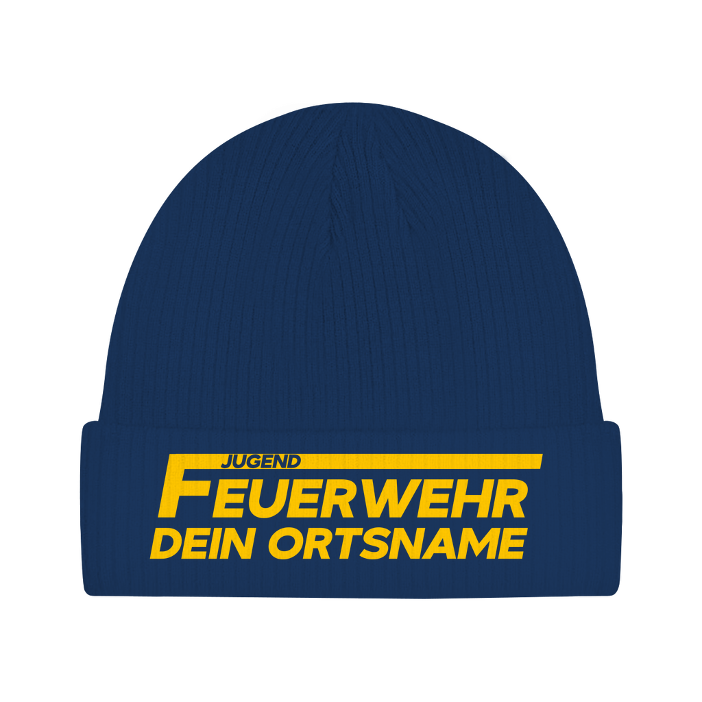 Beanie - Jugendfeuerwehr Gelb [Personalisierbar]