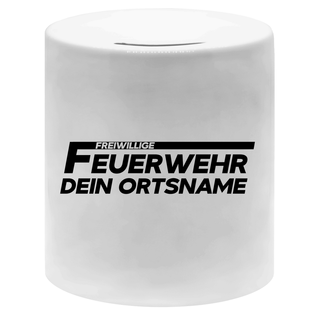 Spardose - Freiwillige Feuerwehr [Personalisierbar]