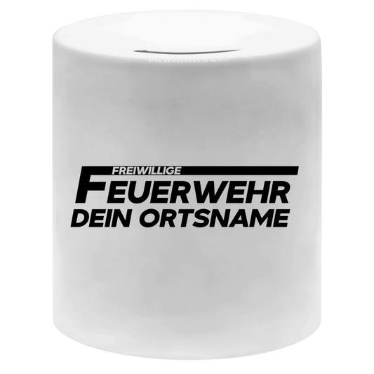 Spardose - Freiwillige Feuerwehr [Personalisierbar]
