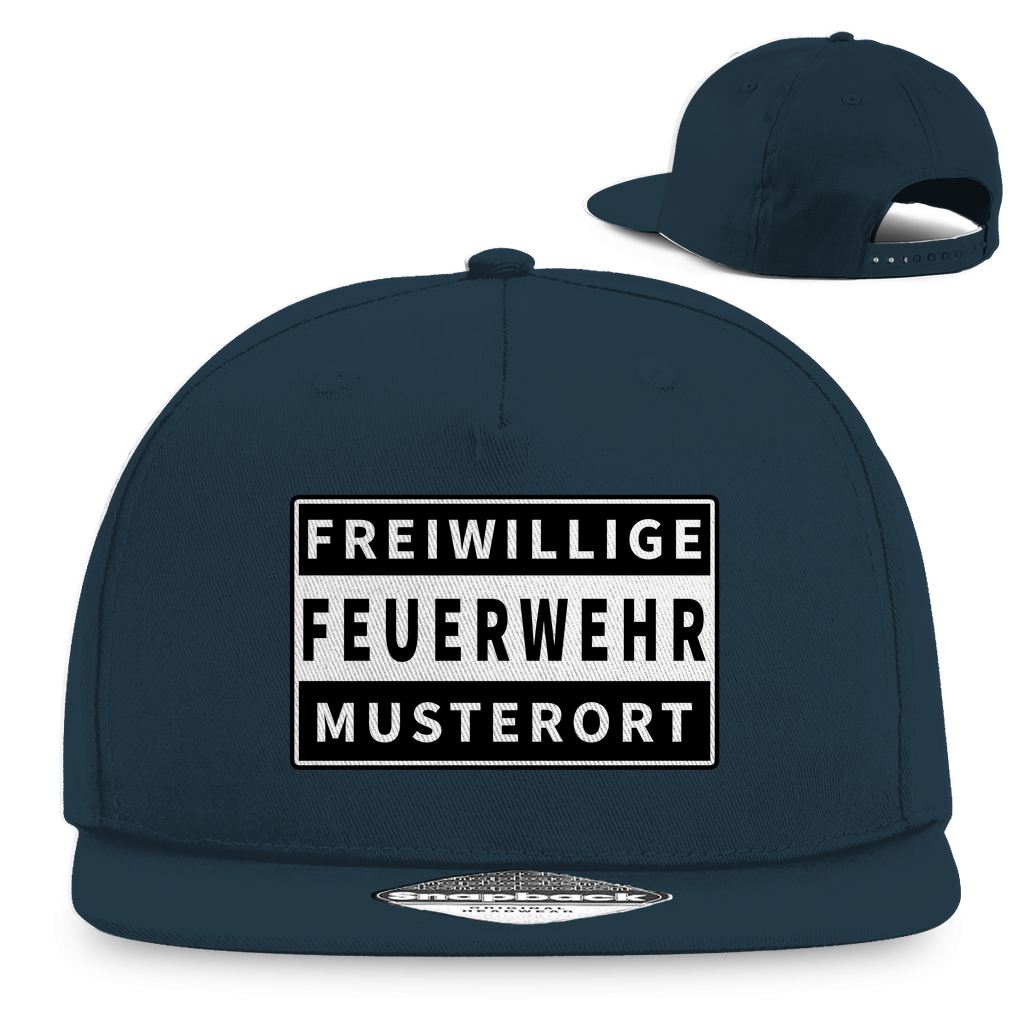 Snapback Rapper Cap - Parental Advisory (Personalisierbar)