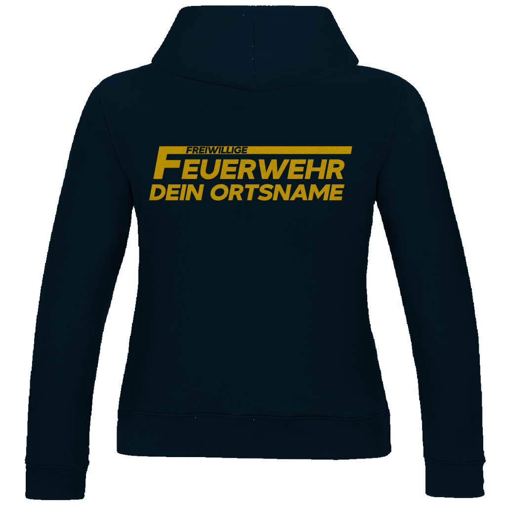 Damen Hoodie - Freiwillige Feuerwehr Gelb [Personalisierbar]