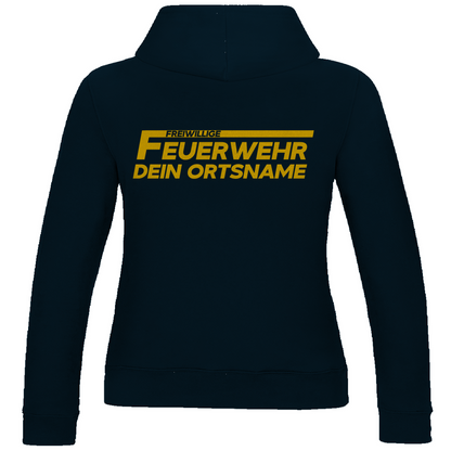 Damen Hoodie - Freiwillige Feuerwehr Gelb [Personalisierbar]