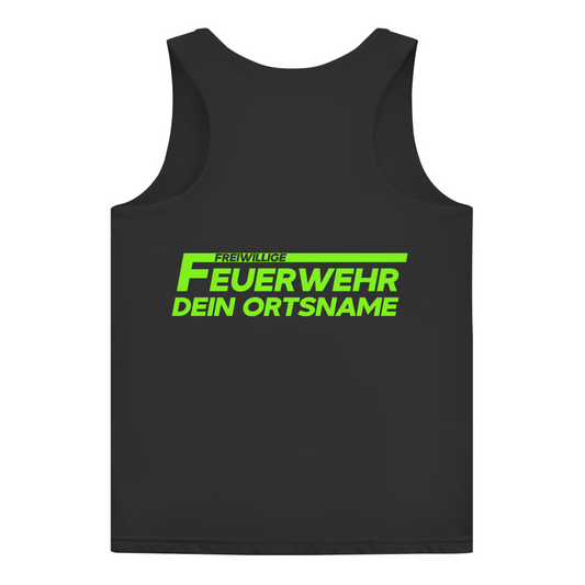 Damen Tank Top - Freiwillige Feuerwehr Grün [Personalisierbar]