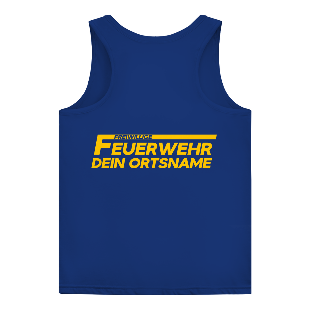 Damen Tank Top - Freiwillige Feuerwehr Gelb [Personalisierbar]