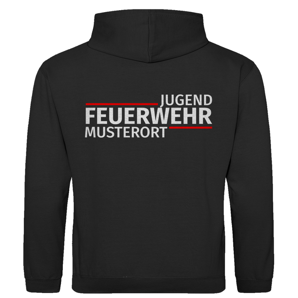 Herren Hoodie - Modern Jugendfeuerwehr [Personalisierbar]