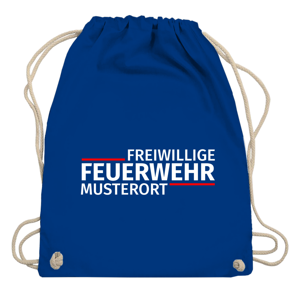 Turnbeutel - Modern Freiwillige Feuerwehr [Personalisierbar]