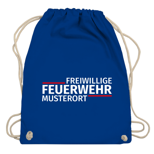 Turnbeutel - Modern Freiwillige Feuerwehr [Personalisierbar]