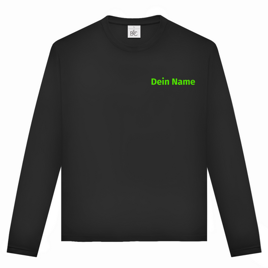 Unisex Langarmshirt - Freiwillige Feuerwehr Grün [Personalisierbar]