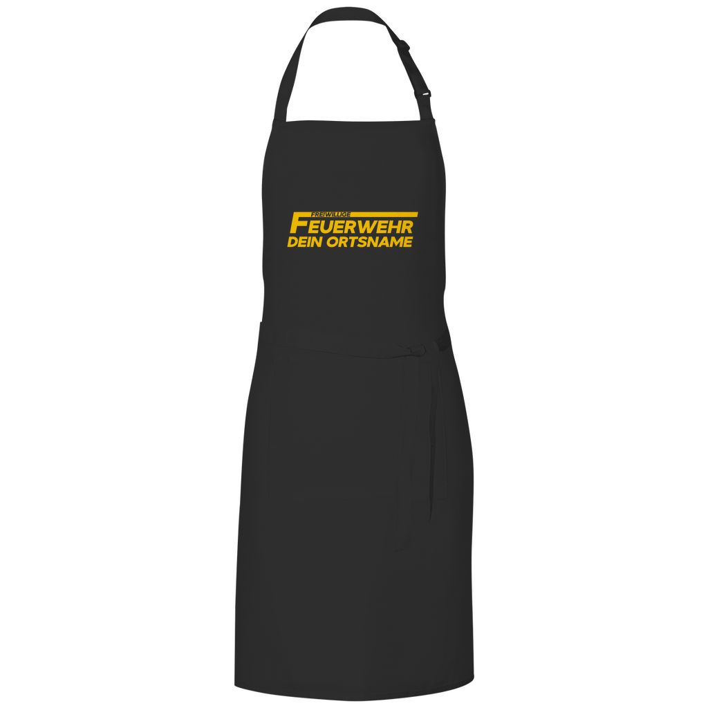 Grillschürze - Freiwillige Feuerwehr Gelb [Personalisierbar]