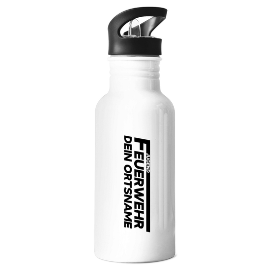 Edelstahl-Trinkflasche - Jugendfeuerwehr (Personalisierbar)
