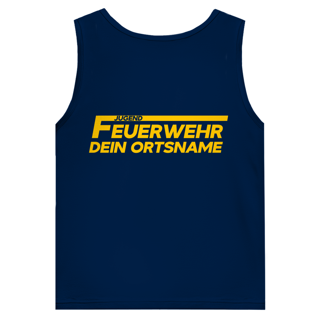 Herren Tank Top - Jugendfeuerwehr Gelb [Personalisierbar]