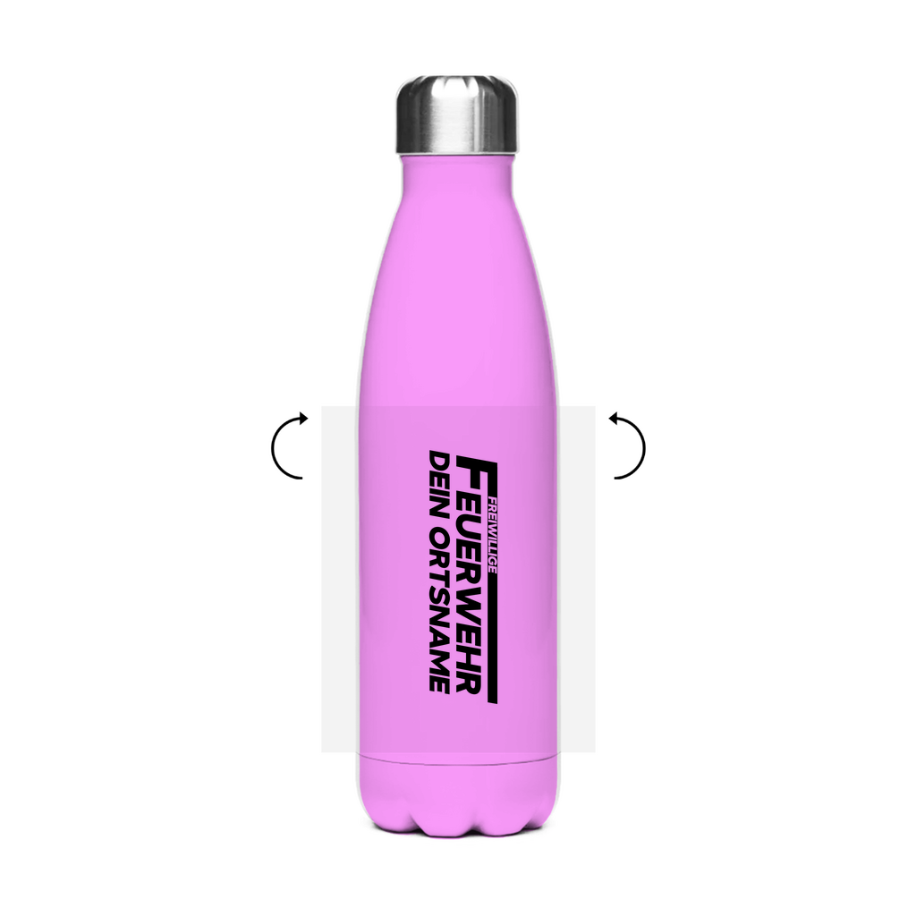 Edelstahl-Thermoflasche - Freiwillige Feuerwehr [Personalisierbar]