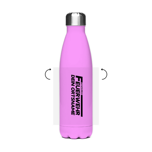 Edelstahl-Thermoflasche - Freiwillige Feuerwehr [Personalisierbar]