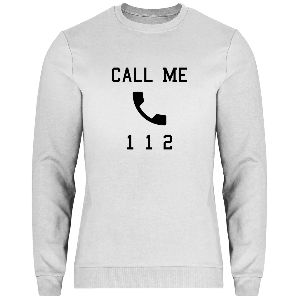 Herren Sweatshirt - Call Me 112