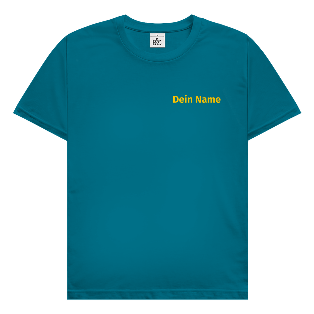 Herren T-Shirt - Freiwillige Feuerwehr Gelb [Personalisierbar]