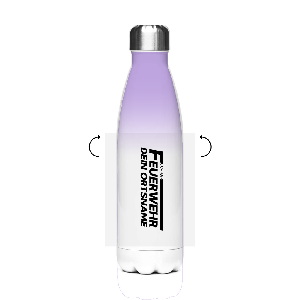 Edelstahl-Thermoflasche - Jugendfeuerwehr [Personalisierbar]