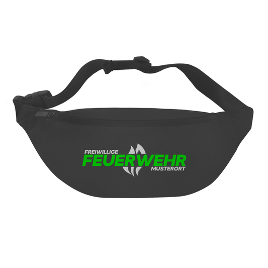Gürteltasche - Flamme Freiwillige Feuerwehr Grün [Personalisierbar]
