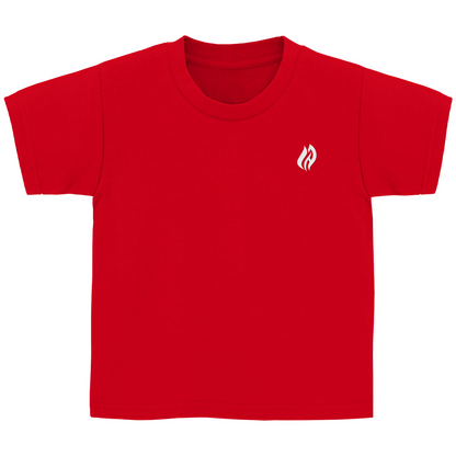 Kinder T-Shirt - Flamme Freiwillige Feuerwehr Gelb [Personalisierbar]