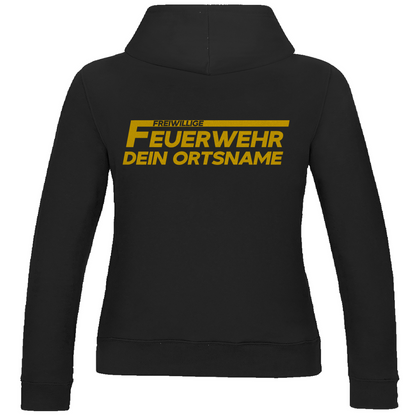 Damen Hoodie - Freiwillige Feuerwehr Gelb [Personalisierbar]