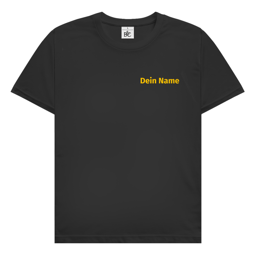 Herren T-Shirt - Freiwillige Feuerwehr Gelb [Personalisierbar]