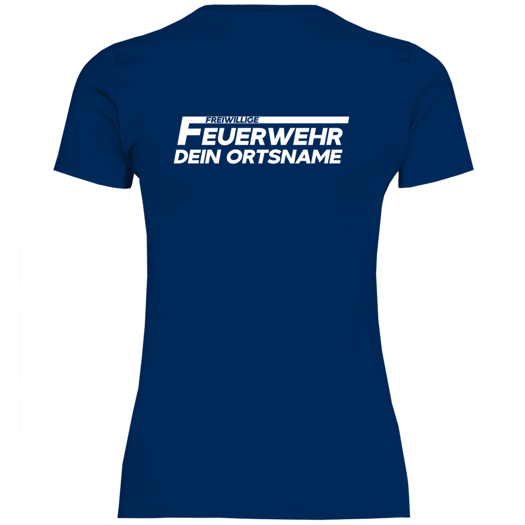 Damen T-Shirt - Freiwillige Feuerwehr [Personalisierbar]