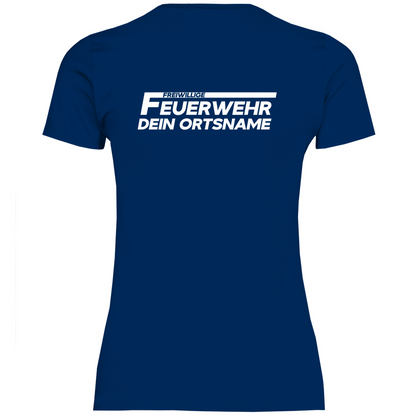 Damen T-Shirt - Freiwillige Feuerwehr [Personalisierbar]