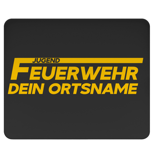 Mousepad - Jugendfeuerwehr Gelb [Personalisierbar]