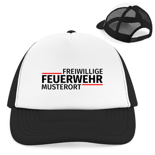 Retro Trucker Cap - Modern Freiwillige Feuerwehr [Personalisierbar]