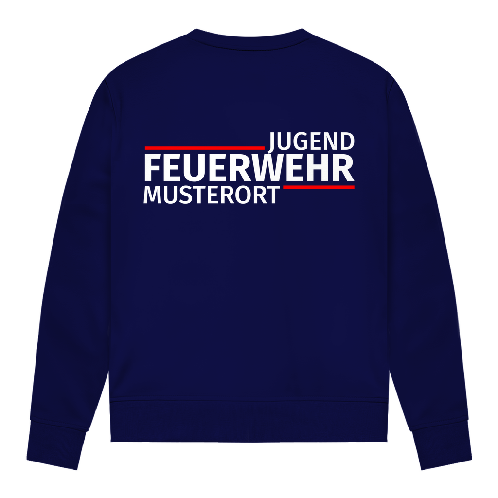 Damen Sweatshirt - Modern Jugendfeuerwehr [Personalisierbar]