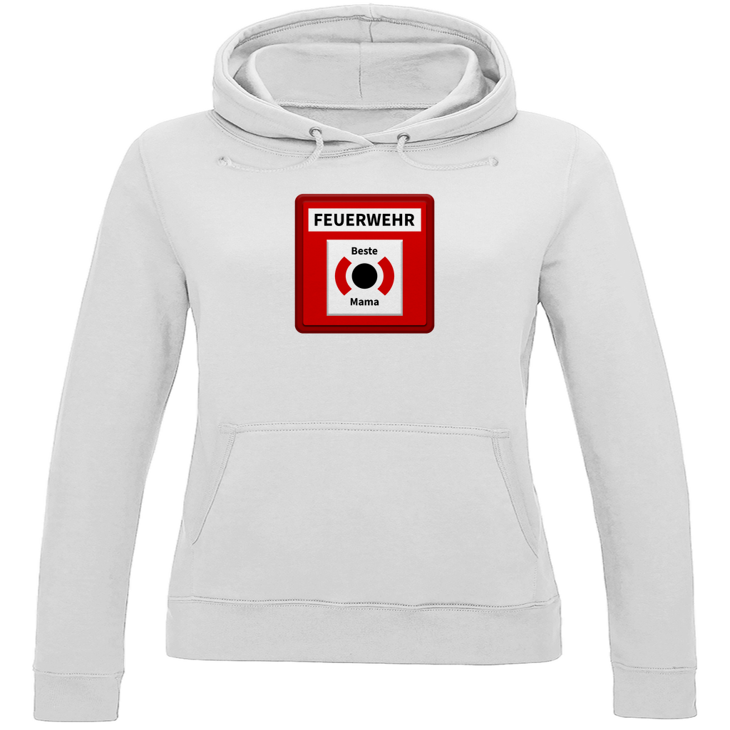 Damen Hoodie - Brandmelder Beste Mama