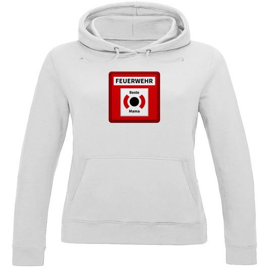 Damen Hoodie - Brandmelder Beste Mama