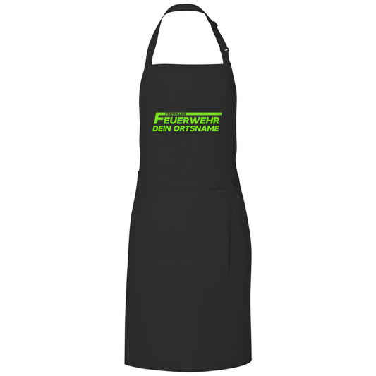 Grillschürze - Freiwillige Feuerwehr Grün [Personalisierbar]