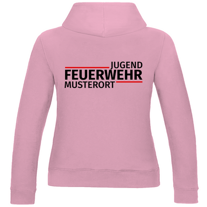 Damen Hoodie - Modern Jugendfeuerwehr [Personalisierbar]