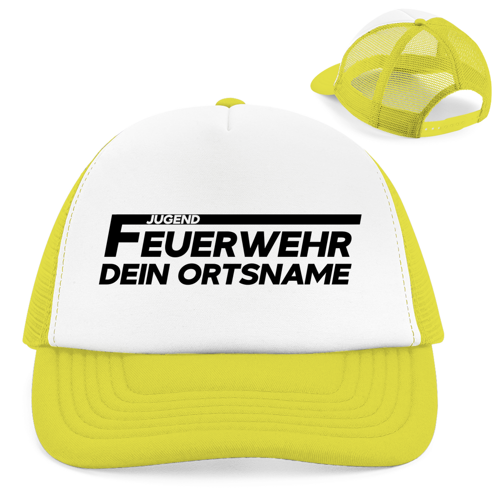 Retro Trucker Cap - Jugendfeuerwehr (Personalisierbar)