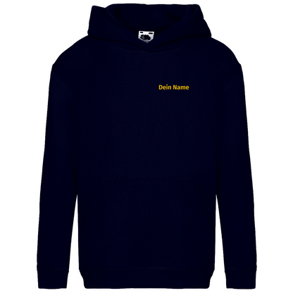 Kinder Hoodie - Freiwillige Feuerwehr Gelb [Personalisierbar]