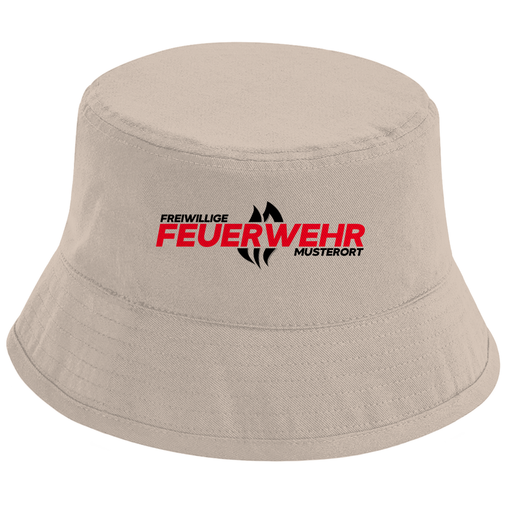 Bucket Hat - Flamme Freiwillige Feuerwehr Rot [Personalisierbar]