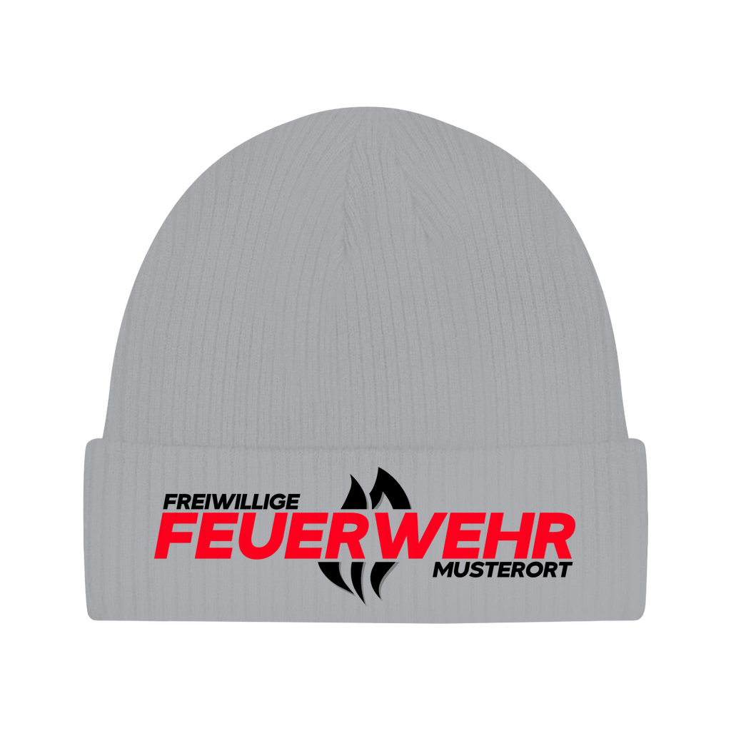 Beanie - Flamme Freiwillige Feuerwehr Rot [Personalisierbar]