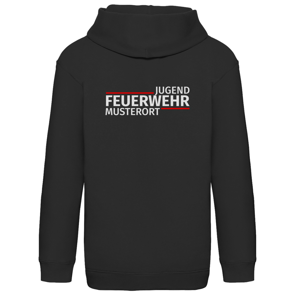 Kinder Hoodie - Modern Jugendfeuerwehr [Personalisierbar]