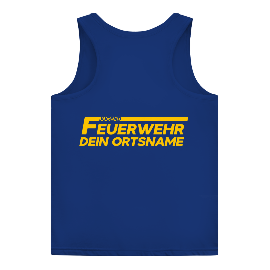 Damen Tank Top - Jugendfeuerwehr Gelb [Personalisierbar]