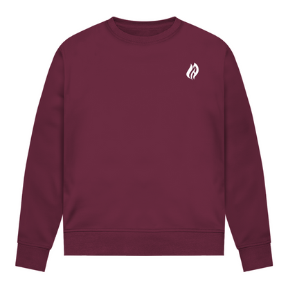 Damen Sweatshirt - Flamme Freiwillige Feuerwehr Rot [Personalisierbar]