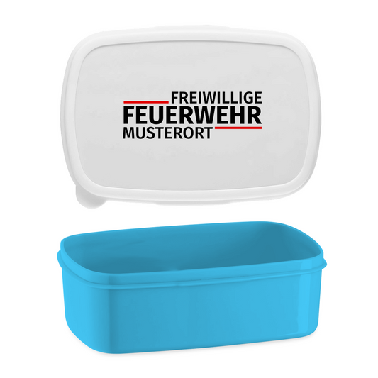 Brotdose - Modern Freiwillige Feuerwehr [Personalisierbar]