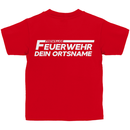 Kinder T-Shirt - Freiwillige Feuerwehr [Personalisierbar]