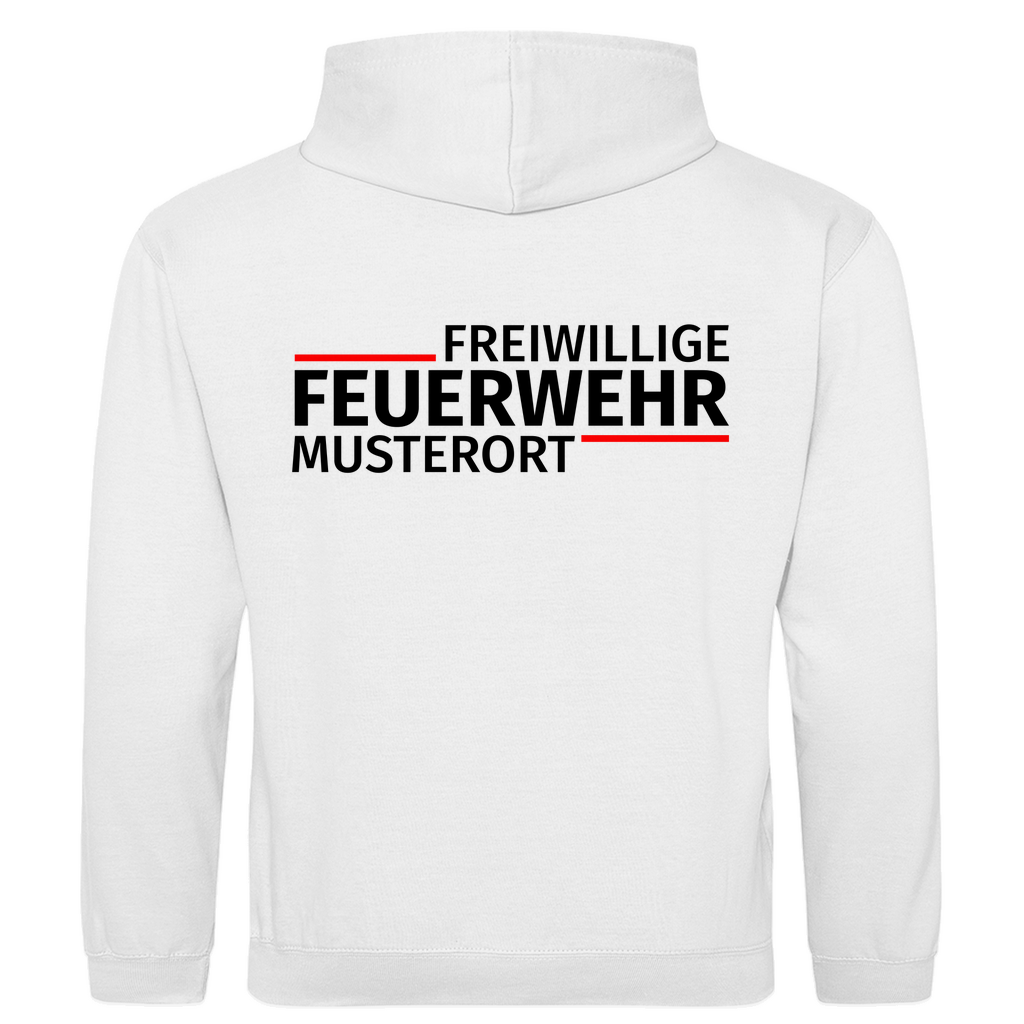 Herren Hoodie - Modern Freiwillige Feuerwehr [Personalisierbar]