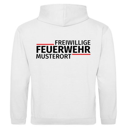 Herren Hoodie - Modern Freiwillige Feuerwehr [Personalisierbar]