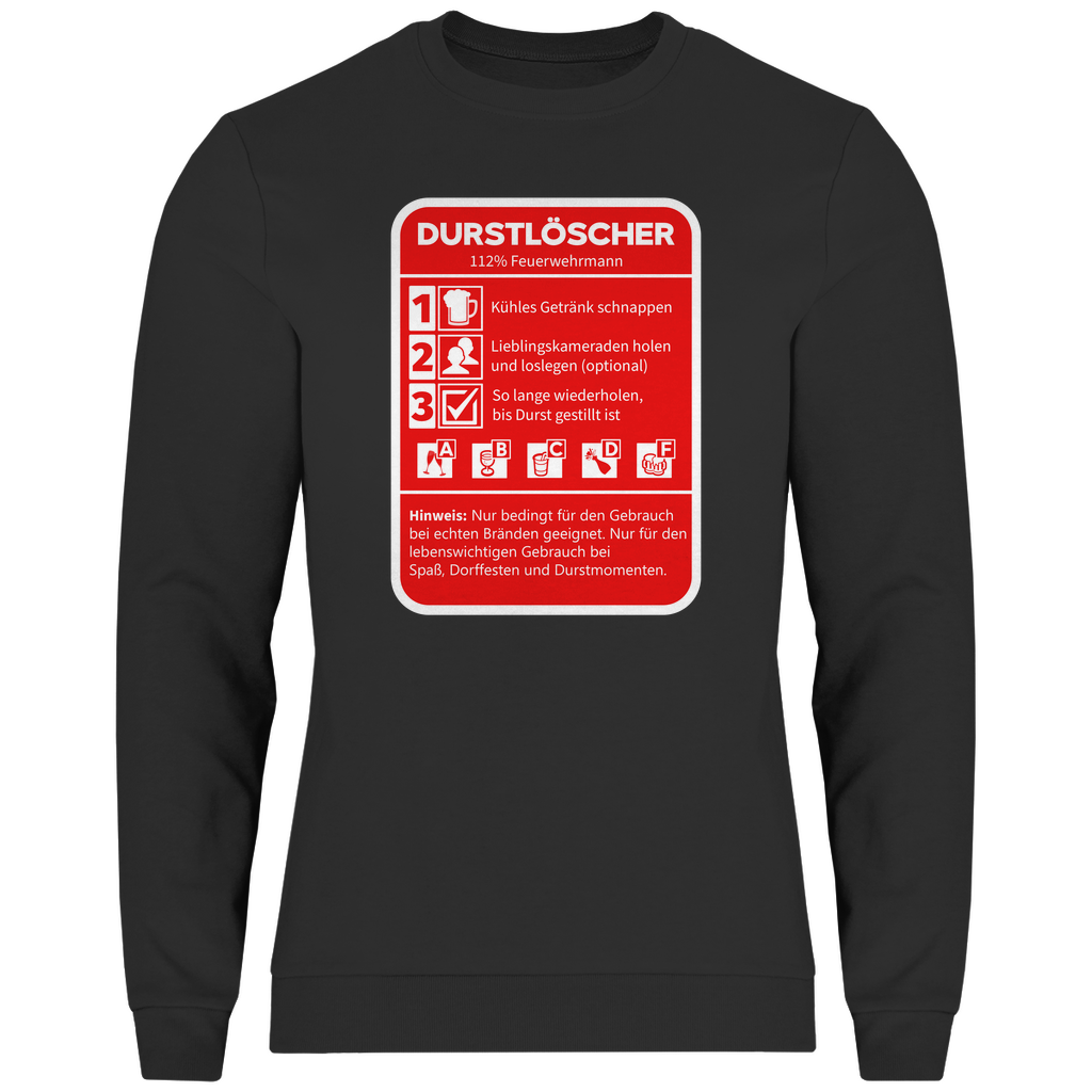 Herren Sweatshirt - Durstlöscher