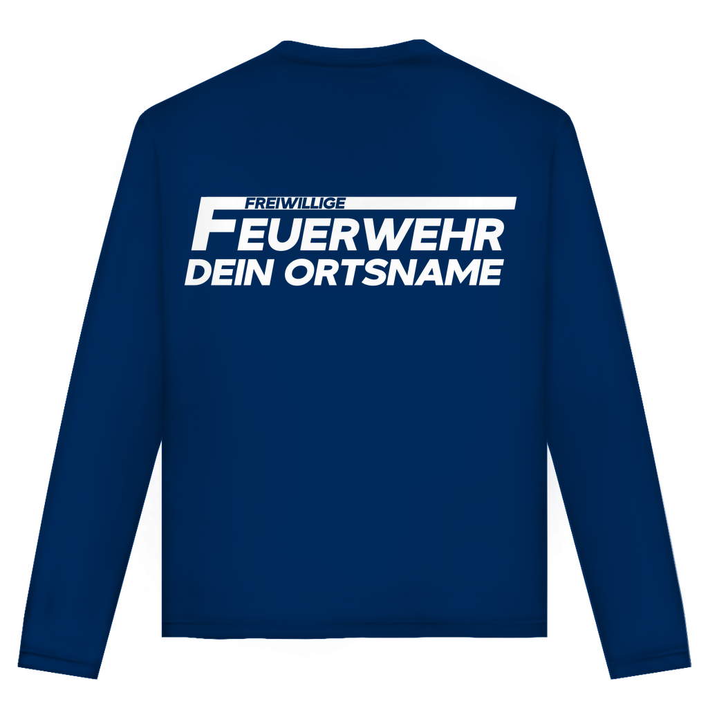 Unisex Langarmshirt - Freiwillige Feuerwehr [Personalisierbar]
