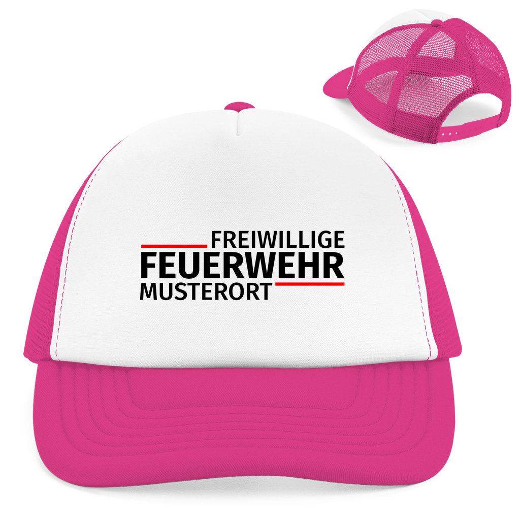 Retro Trucker Cap - Modern Freiwillige Feuerwehr [Personalisierbar]