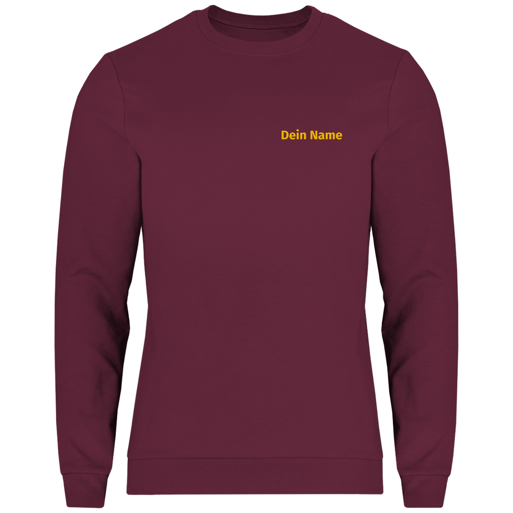 Herren Sweatshirt - Freiwillige Feuerwehr Gelb [Personalisierbar]