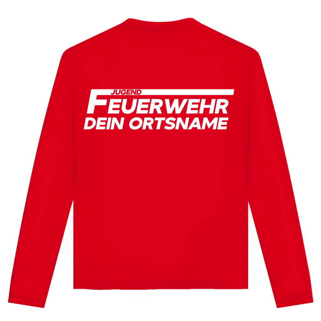 Unisex Langarmshirt - Jugendfeuerwehr [Personalisierbar]